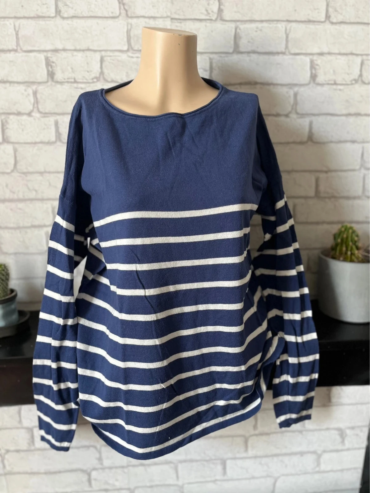 T-shirt marinière bleu – Taille 40 – In Extenso